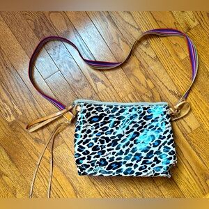Consuela downtown Blue Jag crossbody bag - very well-loved🥰